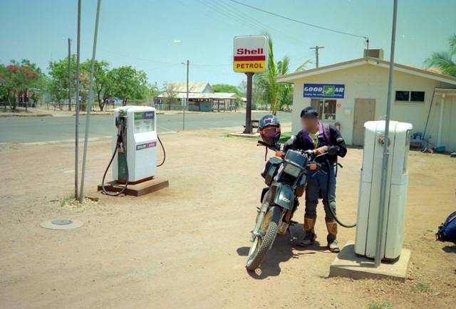 オーストラリアのガソリンスタンド