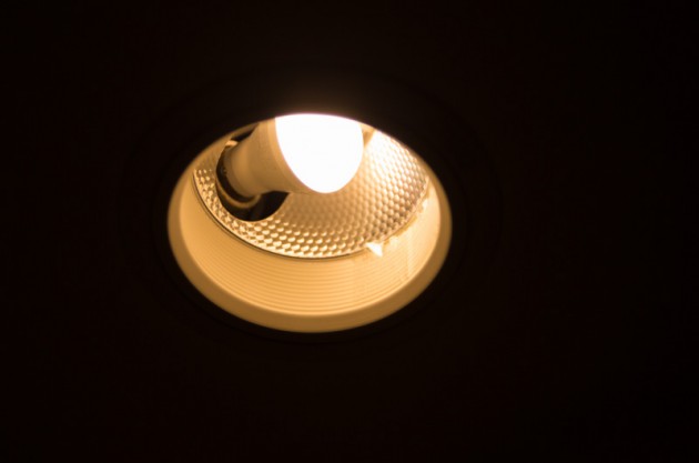 LED電球の点灯状態