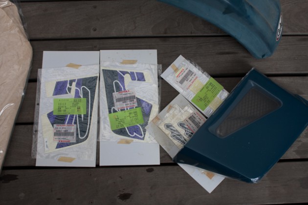 KLR650のデカール