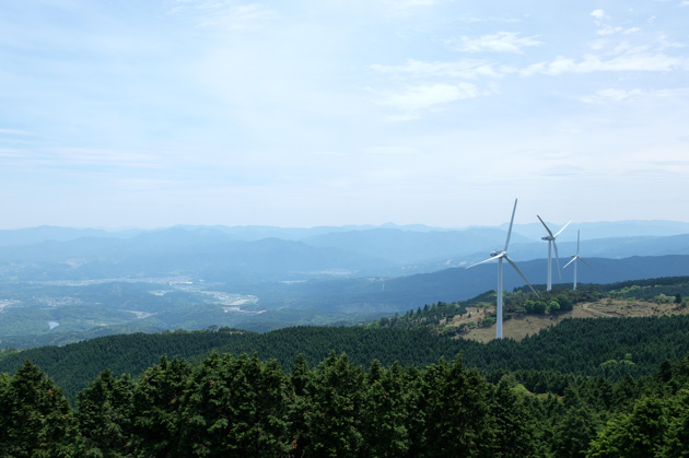 青山高原の風車