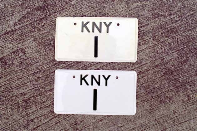 国際ナンバープレート KNY1