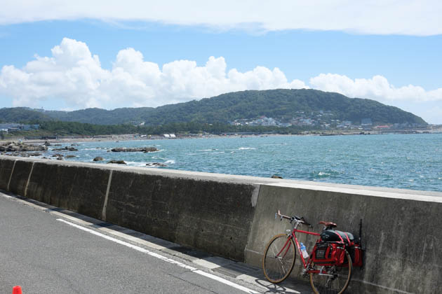 三浦の農道を走るサイクリング
