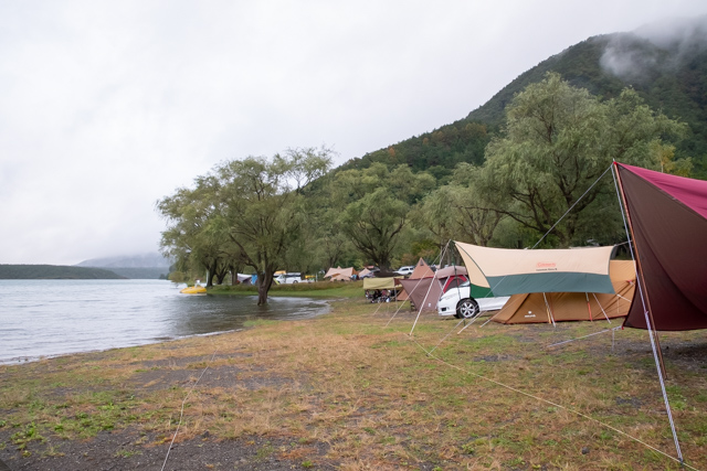  西湖自由キャンプ場 
