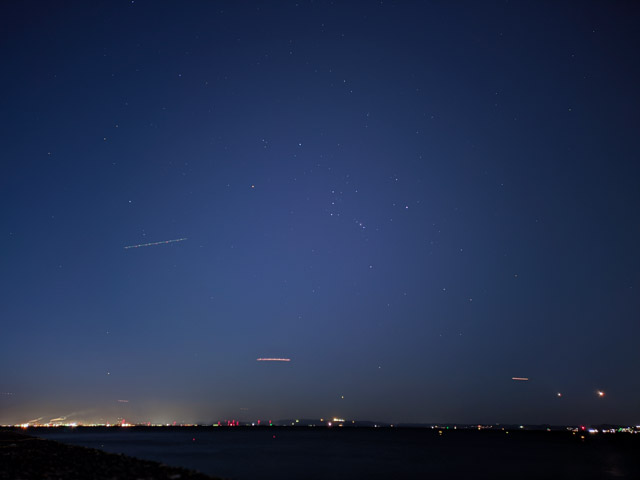 ZenFone6で撮影した星空