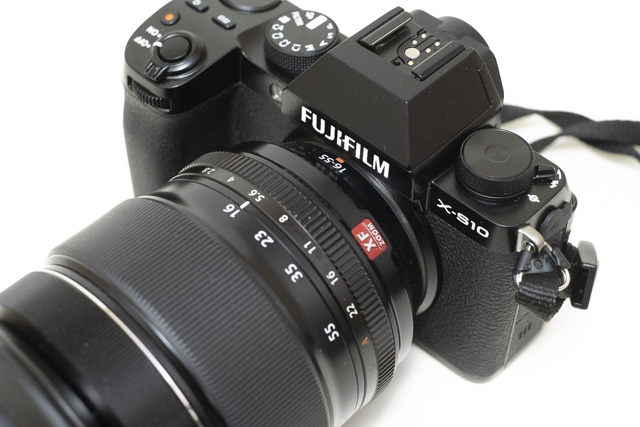 フジフィルム X-S10とXF16-55mm f2.8