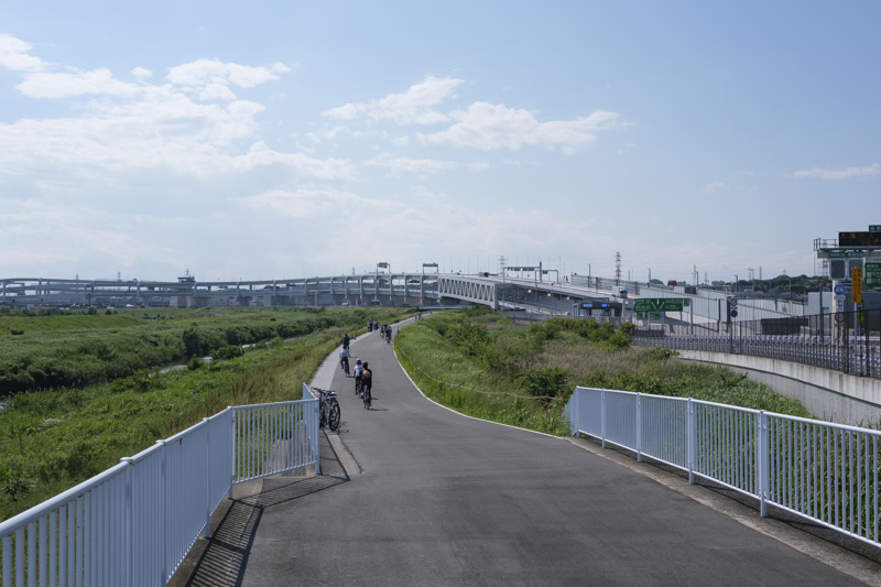 鶴見川サイクリングコース・舗装化された区間