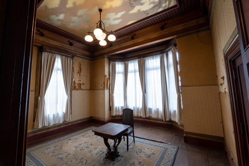 旧石川組製糸西洋館の貴賓室