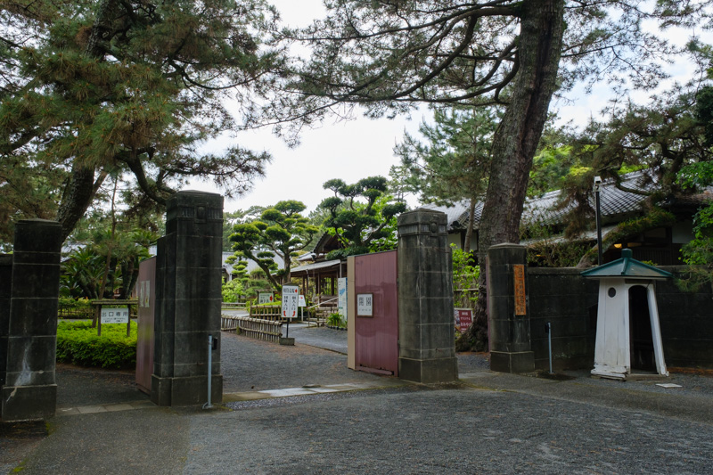 沼津御用邸の入口