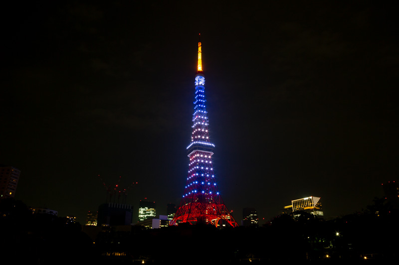 青い東京タワー 7月海色のインフィニティ・ヴェール