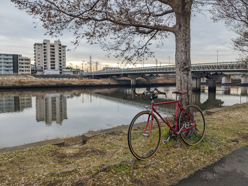 鶴見川橋巡りサイクリング・綱島〜新横浜