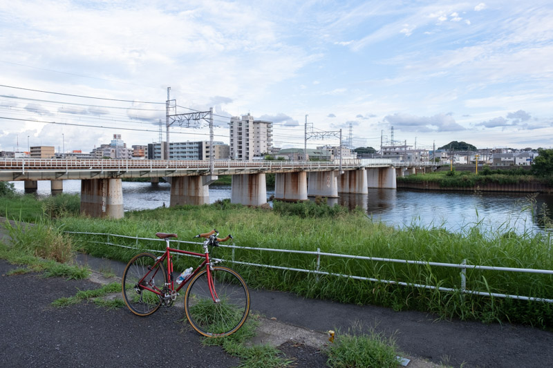 鶴見川サイクリングコース・綱島