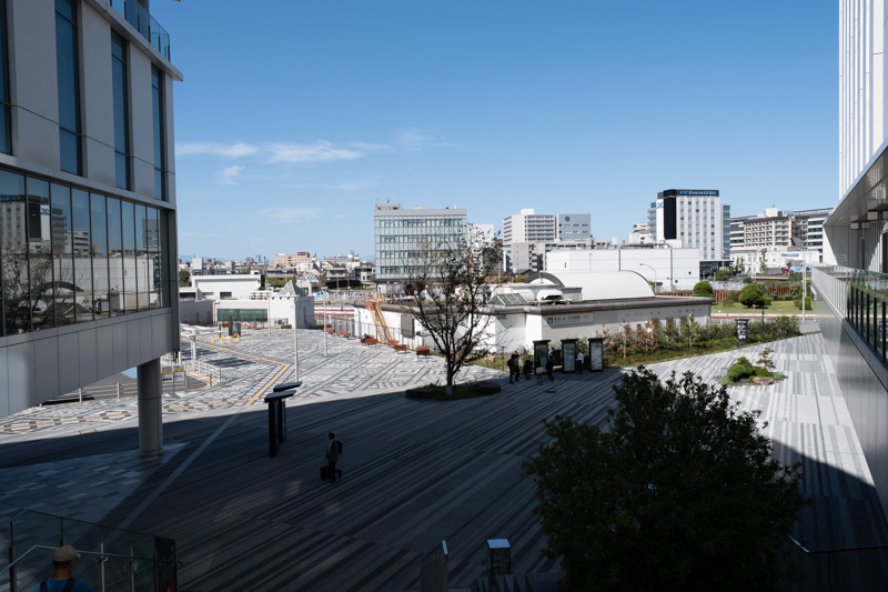 羽田イノベーションシティから見た天空橋駅
