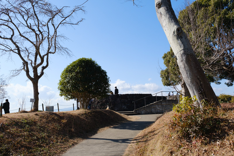 吾妻山公園の展望台