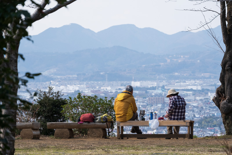 弘法山公園の眺望