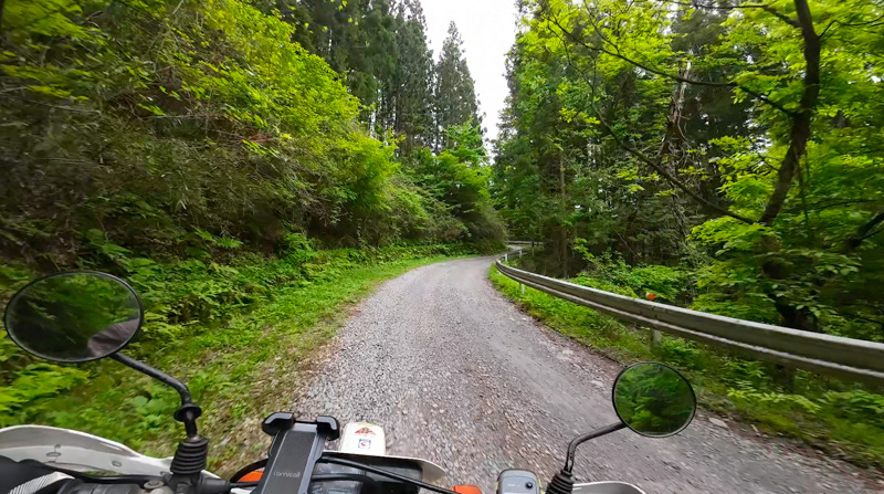 林道 久能沢線（群馬）