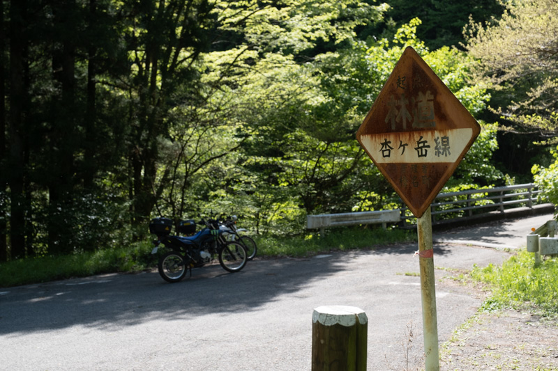 林道 杏ヶ岳線（群馬）