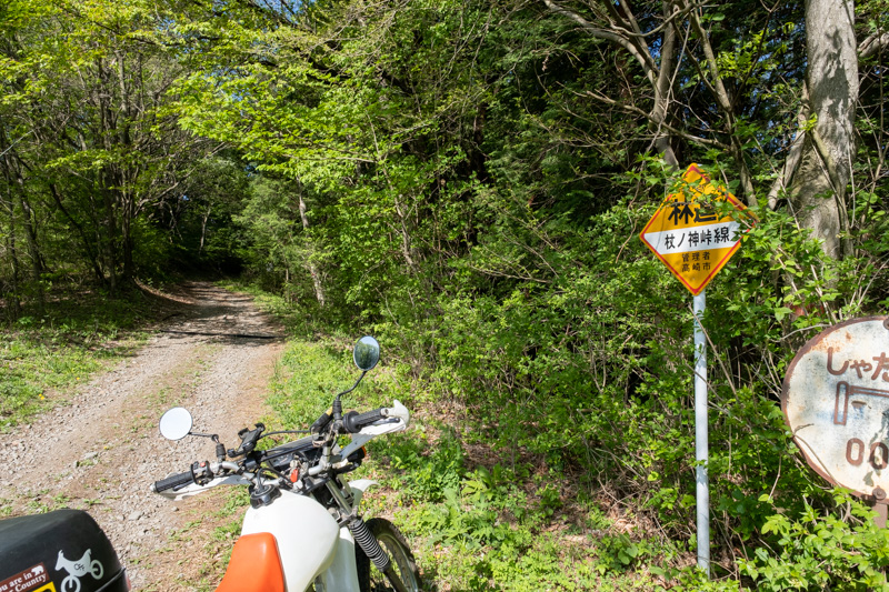 林道 杖ノ神峠線（群馬）