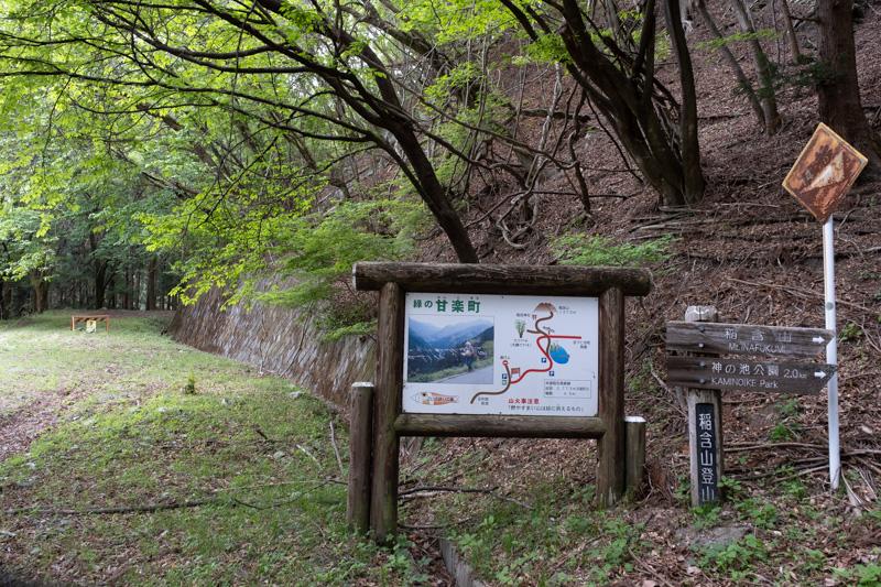 林道 稲含高倉線（群馬）