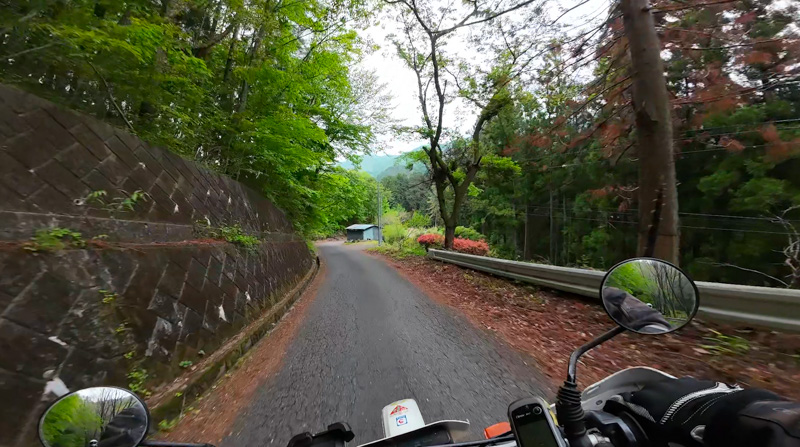 林道 稲含高倉線（群馬）