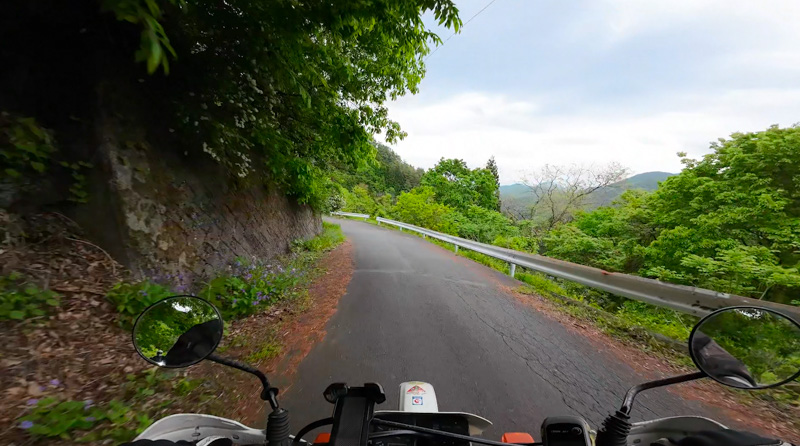 林道 稲含高倉線（群馬）