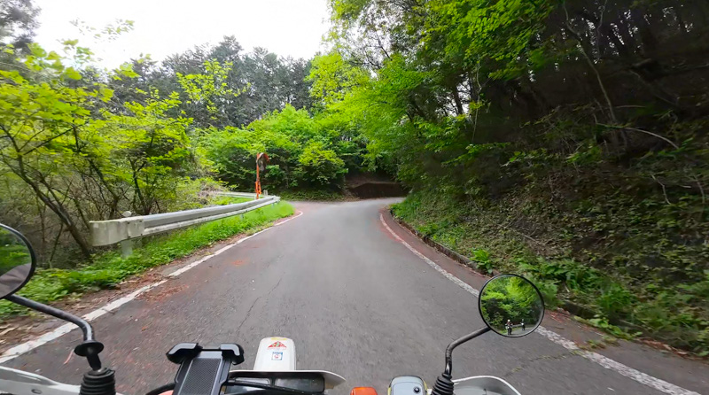 林道 東榛名山線（群馬）