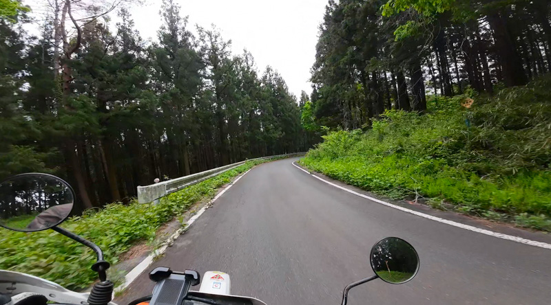 林道 東榛名山線（群馬）