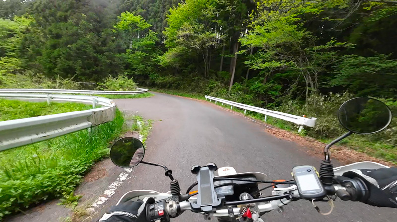 林道 東榛名山線（群馬）