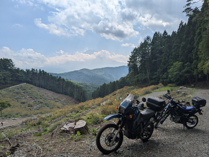 林道 大明見線（山梨）