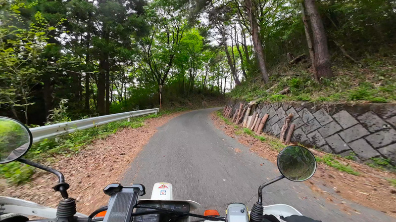 林道 南榛名山線（群馬）