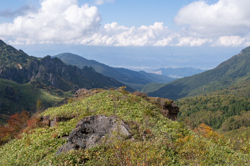 毛無峠の手前