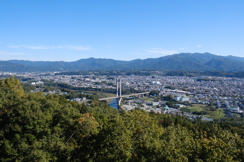 ミューズパークの展望台