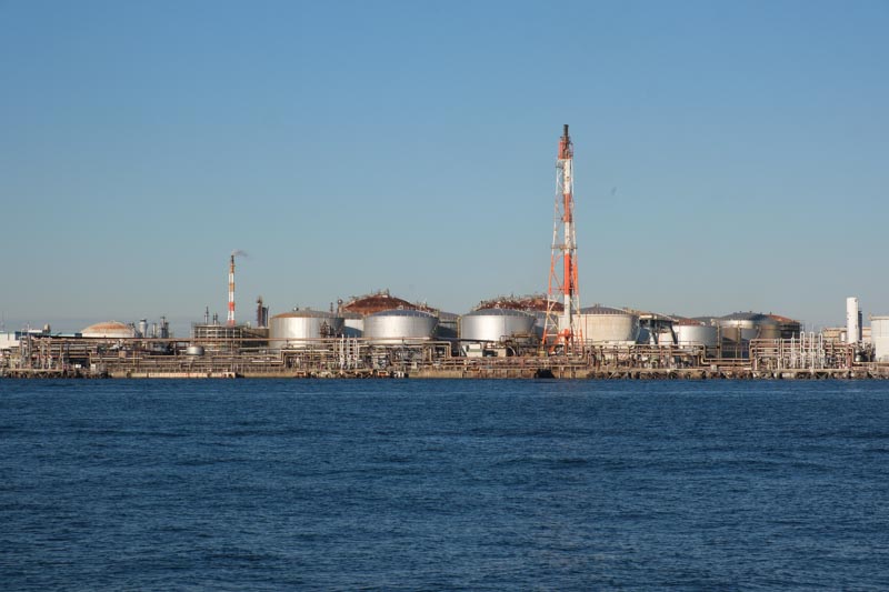 東扇島東公園からの風景