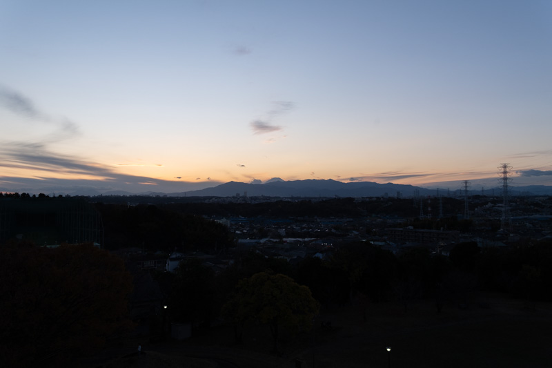 川和富士公園からの眺め