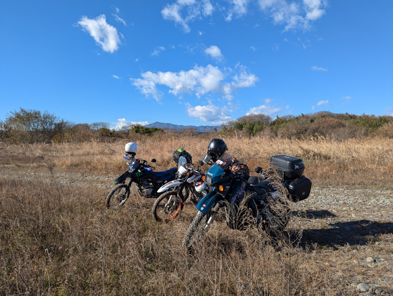 相模川河川敷