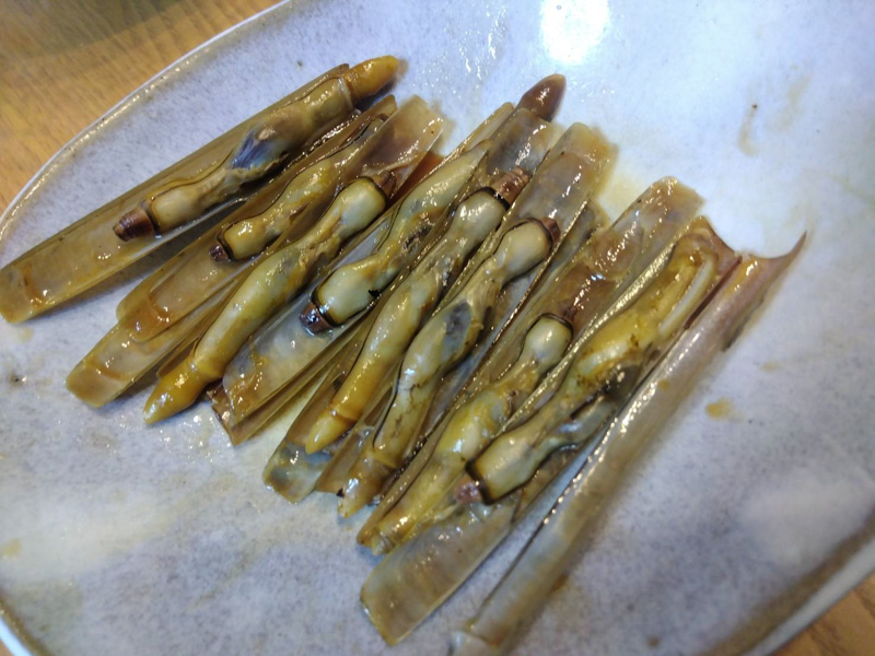 マテガイ・バター醤油味
