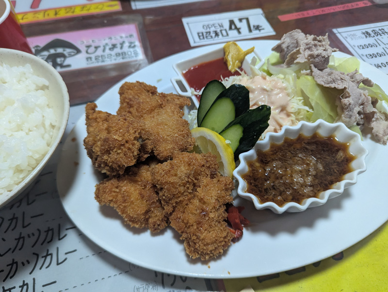 夕食