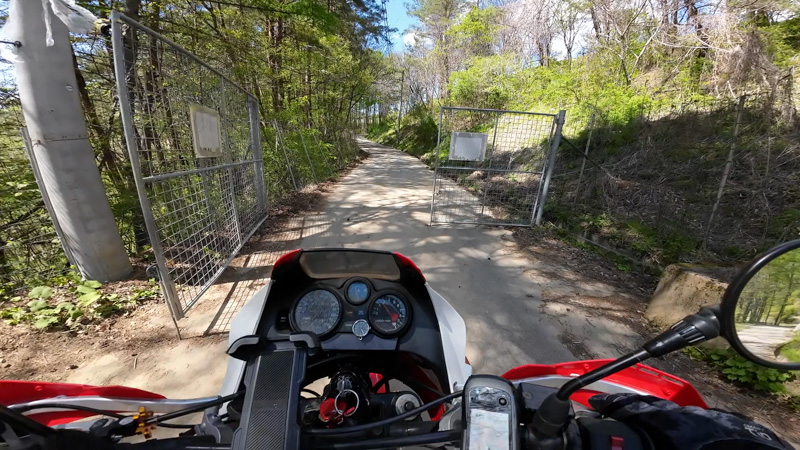 林道 中土線（長野）