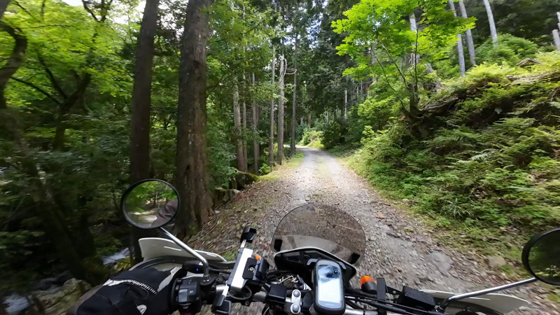 林道 滑沢線（静岡）の地図