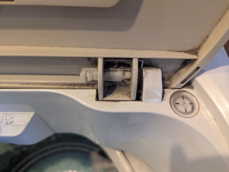 ES-GV90R洗濯機の給水弁の交換
