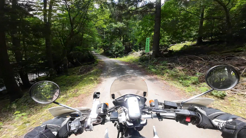 林道 滑沢線（静岡）の地図