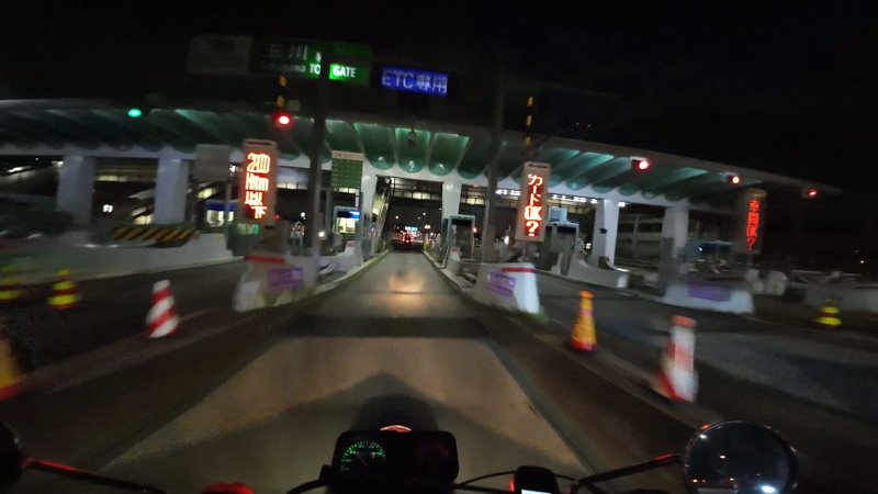 XL125S改で初高速走行