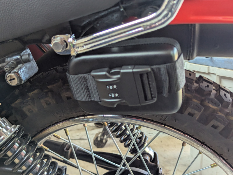 XL125S改にETC取付