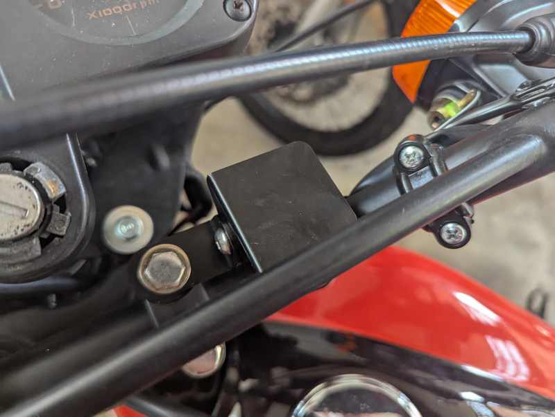 XL125S改にETC取付