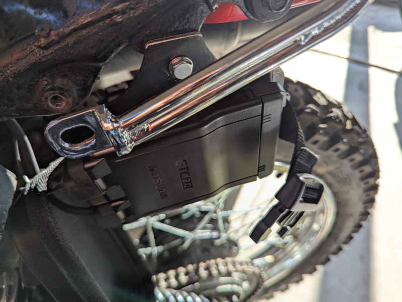 XL125S改にETC取付