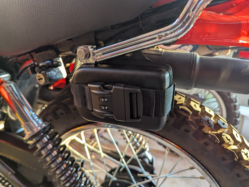 XL125S改にETC取付
