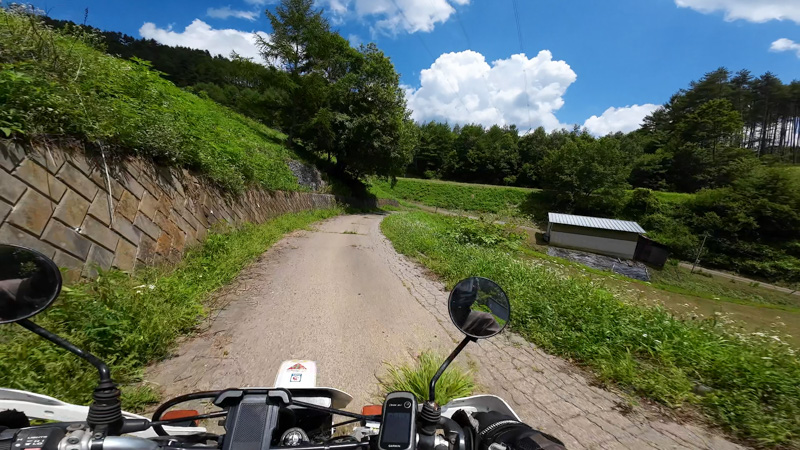 林道 東山線（長野・北相木村）