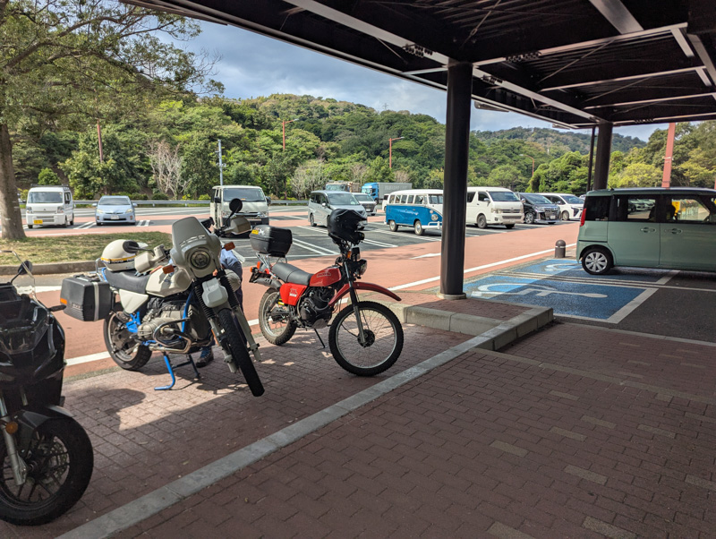 XL125S（軽二輪登録）で三浦半島