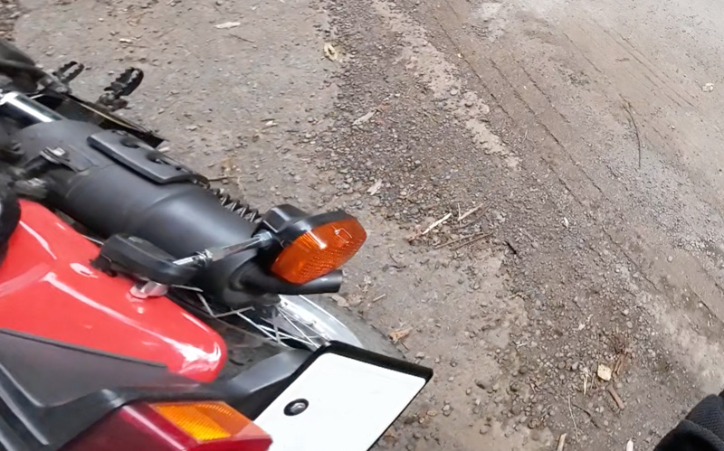 XL125S改エンジン始動