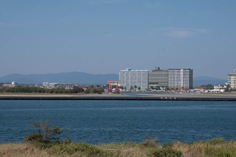 浜名湖への空撮ドライブ