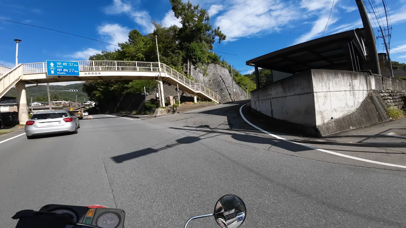 真木小金沢林道